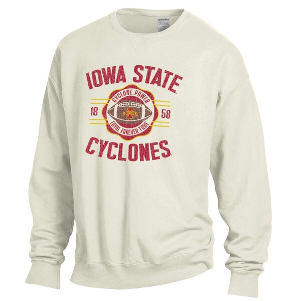 Comfort Wash Iowa State Cyclones Oatmeal Crew Neck Sweatshirt ISU Book Store was 49.99